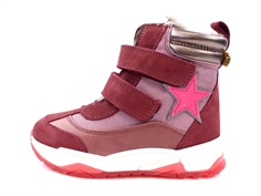 Bisgaard winter boots Dorel bordeaux with velcro and TEX